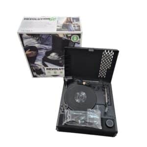 TOCADISCOS VICTROLA REVOLUTION GO + CAJA +ACC
