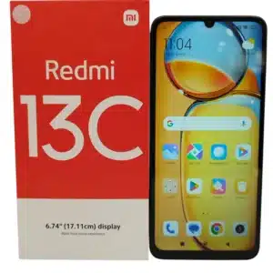 MOVIL REDMI 13C BLACK 128GB RAM 6GB + CABLE + CAJA