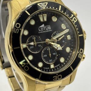 RELOJ LOTUS CHRONOGRAPH 18758 DORADO