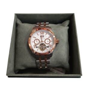 RELOJ AUTOMATICO LANSCOTTE 316L+CAJA