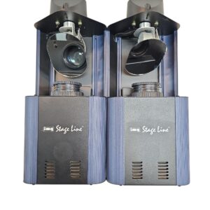 PAREJA SCANNER STAGE LINE SCAN -12 LAMPARA 250WATS +FLYCASE