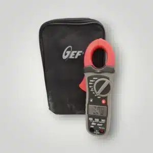 PINZA AMPERIMETRICA GEF G37 + CABLES + FUNDA