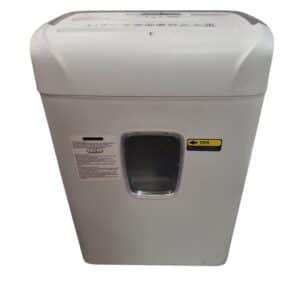 TRITURADORA DE PAPEL CRUZADO Y TARJETA  BONSAI C243A BLANCO