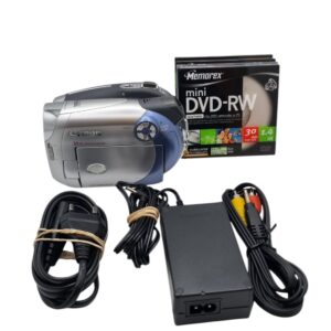 VIDEO CAMARA DIGITAL CANON DC210 ZOOM X1000 + CD + CABLE + CARGADOR