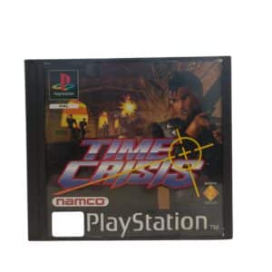 VIDEOJUEGO PS1 TIME CRISIS + CAJA + MANUAL