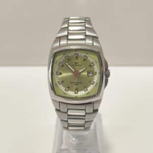 RELOJ VICEROY 46296  ESFERA VERDE CORREA METALICA