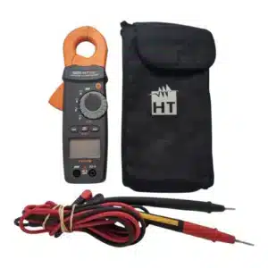 PINZA AMPERIMETRICA 1107 DETECTORA DE FUGAS CC/CA TRMS HT-INSTRUMENTS HT79 + FUNDA + PINZAS