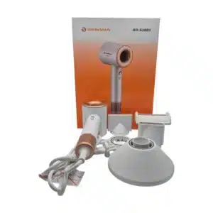 SECADOR DE CABELLO SENWA AUTO AIR HD-S1001 + CAJA + ACC