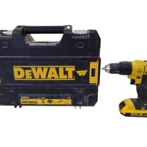 TALADRO ATORNILLADOR PERCUTOR A BATERIA 18V 2Ah DEWALT DCD776 + 2 BATERIAS + CARGADOR + MALETIN