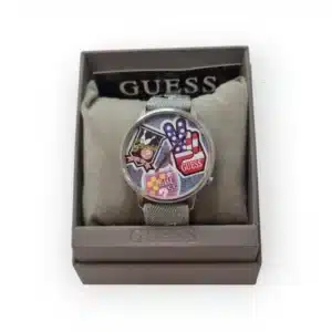RELOJ GUESS ORIGINAL CON CORREA MULTICOLOR EDICION LIMITADA V1004M1 + CAJA