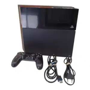 CONSOLA SONY PS4 FAT 1TB NEGRO + 1 MANDO + CABLES