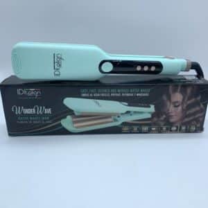 PLANCHA ONDULADORA DE PELO WONDER WAVE COLOR VERDE A ESTRENAR