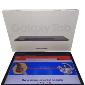TABLET SAMSUNG GALAXY S9 FE 128GB 6RAM + FUNDA + CAJA