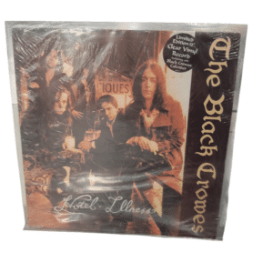VINILO THE BLACK CROWES HOTEL ILLNESS EDICION LIMITADA VINILO TRANSPARENTE