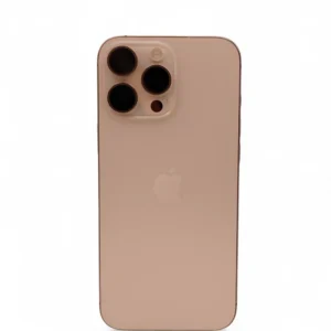 IPHONE 16 PRO MAX 256GB DORADO BATERIA 90% + FUNDA