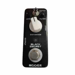 PEDAL MOOER BLACK SECRET MS02+CABLE DE CORRIENTE