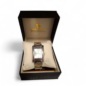 RELOJ THERMIDOR CLASS EDITION C0685 ESFERA PLATEADA/CORREA METAL + CAJA *A ESTRENAR*