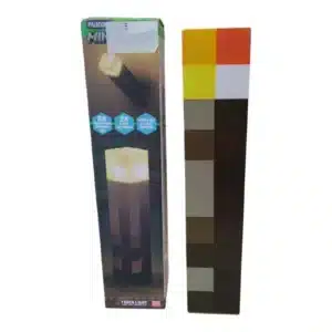 LAMPARA PALADONE MINECRAFT TIPO ANTORCHA *A ESTRENAR*