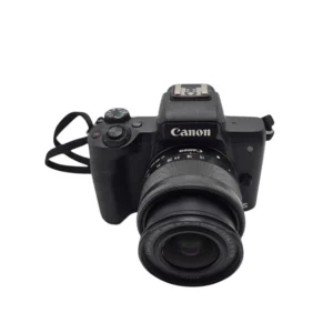 CAMARA SIN ESPEJO CANON M50 MARK II + OBJETIVO CANON 15-45MM + CARGADOR