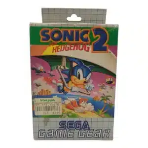 VIDEOJUEGO SEGA GAME GEAR SONIC THE HEDGEHOG 2 + CAJA + INSTRUCCIONES