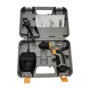 TALADRO/ATORNILLADOR DE BATERIA TITAN TTG869DDH+BATERIA, CARGADOR Y MALETIN
