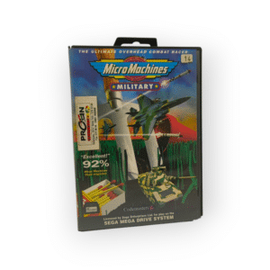 VIDEOJUEGO SEGA MEGA DRIVE MICRO MACHINES + MANUALES