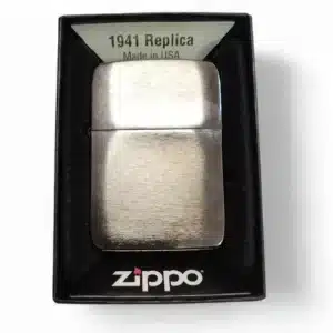 MECHERO ZIPPO BLACK 1941 REPLICA+CAJA