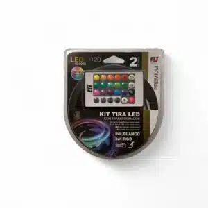 KIT TIRA LED  2 METROS CON TRANSFORMADOR A ESTRENAR