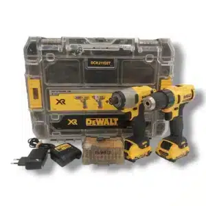 KIT HERRAMIENTAS DEWALT DCD710 + DCF8152 + 2 BATERIAS + CARGADOR + MALETIN