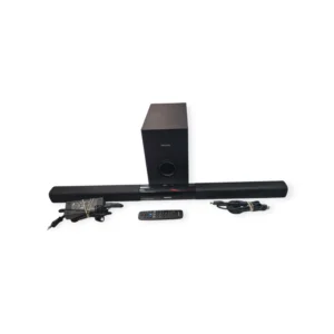 BARRA DE SONIDO PHILIPS HTL2163B/12 + SUBWOFER + MANDO + CABLES