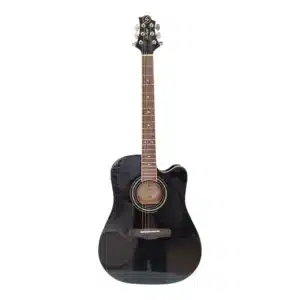 GUITARRA ELECTROACUSTICA GREG BENNETT + FUNDA (MASTIL INCLINADO)