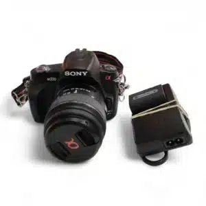 CAMARA DE FOTOS SONY ALPHA 230 + CARGADOR + BATERIA