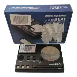 STYLOPHONE BEAT POCKET DRUM MACHINE  + CAJA