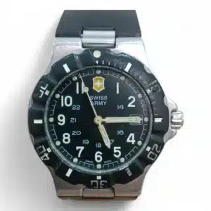 RELOJ DE CUARZO SWISS ARMY SUMMIT XLT CORREO CUERO