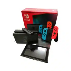 CONSOLA NINTENDO SWITCH CON DOCK Y CAJA