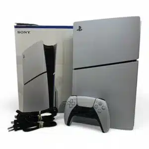 CONSOLA PS5 SLIM 1TB CON MANDO + CABLES + CAJA