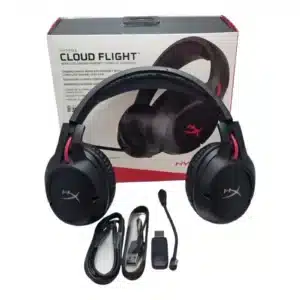 AURICULARES HYPERX CLOUD FLIGHT + USB PARA PS4-PC + CAJA