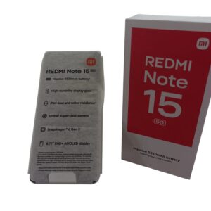 MOVIL REDMI NOTE 15 5G 256GB 8 RAM GLACIER BLUE CAJA A ESTRENAR
