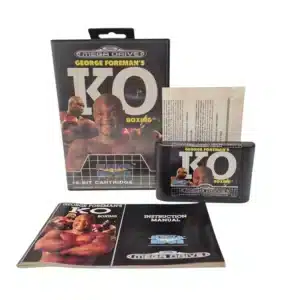 VIDEOJUEGO SEGA MEGA DRIVE GEORGE FOREMAN