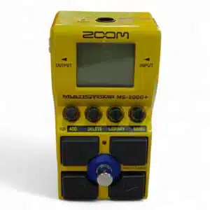 PEDAL DE EFECTOS ZOOM MULTISTOMP MS-200D+