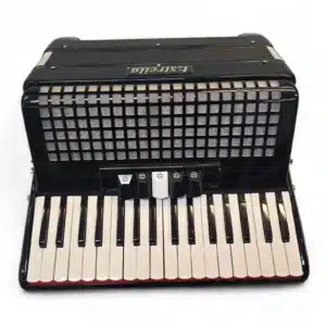 ACORDEON ESTRELLA NEGRO 34/60 + MALETIN
