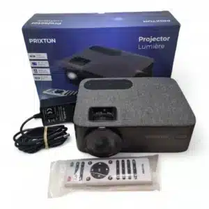 PROYECTOR PRIXTON LUMIERE + MANDO + CABLE+ CAJA