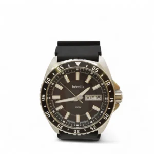 RELOJ BORELLI 03P19GL01-A ACERO CORREA NEGRA