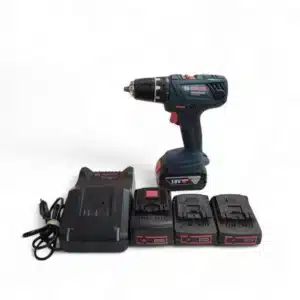 TALADRO DE BATERIA BOSCH PROFESSIONAL GSR 18V-21+CARGADOR + 4  BATERIAS