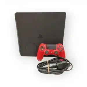 CONSOLA SONY PS4 SLIM 500GB + MANDO + CABLES