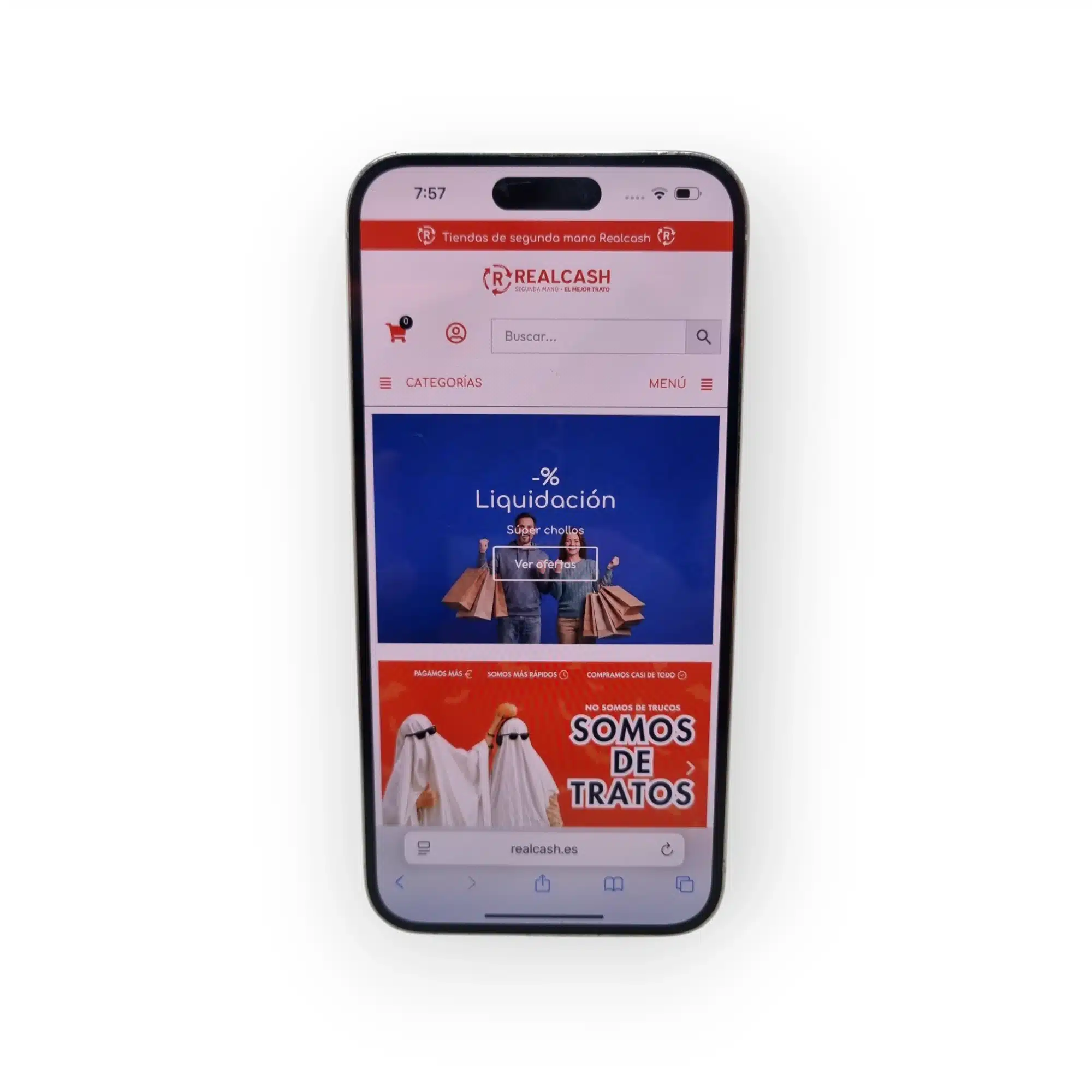 Iphone 14 Pro Max 128GB 85% Bat Blanco + Funda — foto 2
