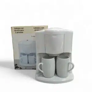 CAFETERA CON SERVICIO PARA DOS PERSONAS COFFEE MAKER + CAJA *A ESTRENAR*