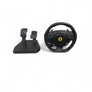 VOLANTE PS5 THRUSMASTER T80 FERRARI 4888 GTB EDITION + PEDALES + CAJA