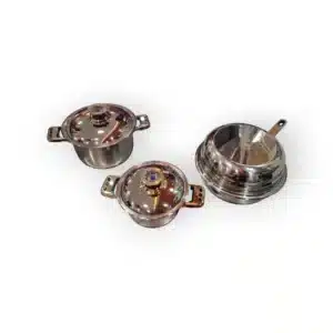 BATERIA DE COCINA ACERO INOXIDABLE SYSTEME KOCH 22 PIEZAS * A ESTRENAR *