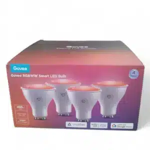 PACK DE 4 BOMBILLAS GOVEE A ESTRENAR + CAJA